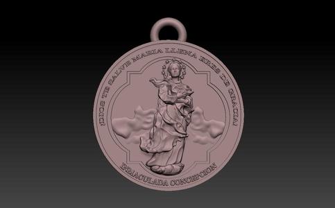 immaculate conception medal