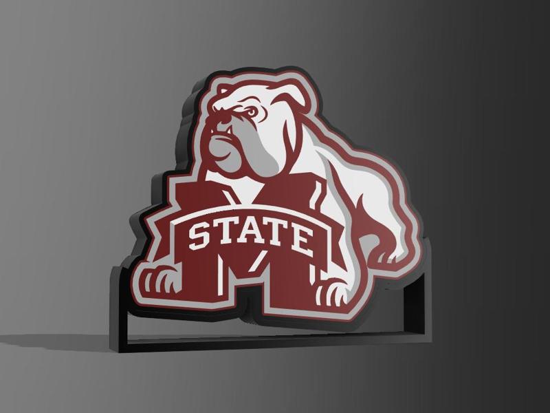 Mississippi State Bulldog Lightbox