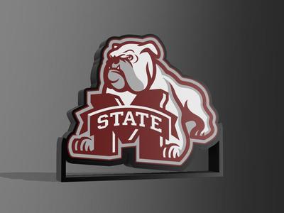 Mississippi State Bulldog Lightbox