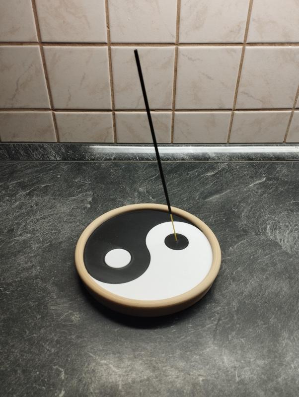 YinYang bowl for incense sticks