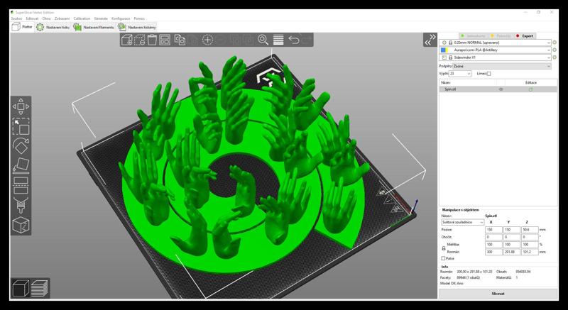 Wall Hand Decoration