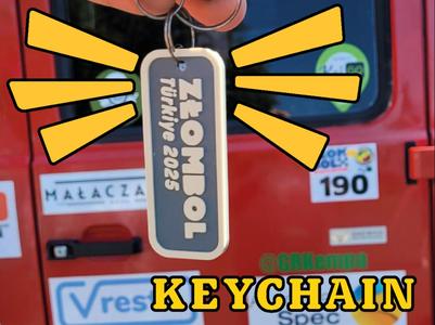 "ZLOMBOL Turkey 2025" keychain