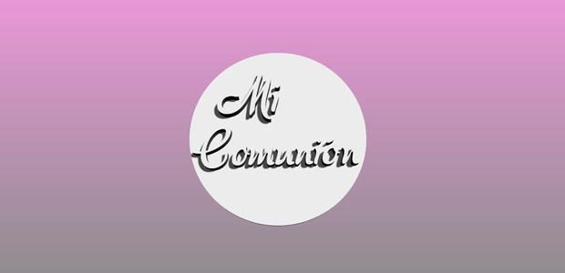 Stamping Mi Comunion Cookie Cutter