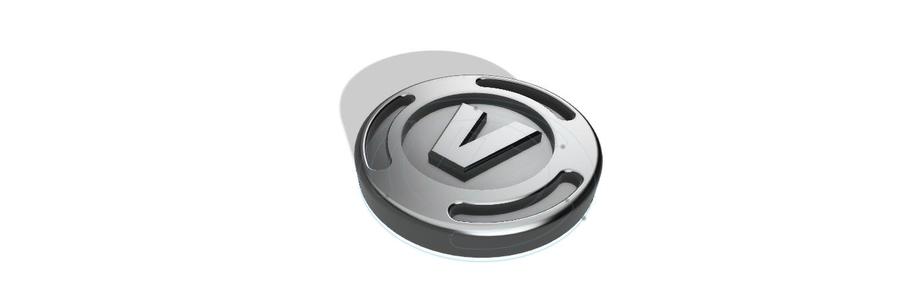 PaVo Fornite logo medallion