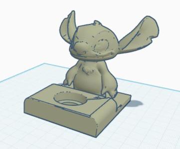 stitch apple watch charger/ stand/ dock