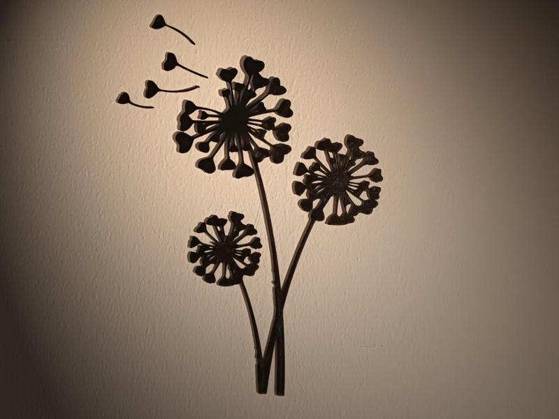 Dandelion Wall Decoration