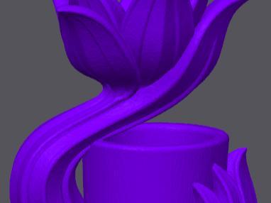 Lavender Vase