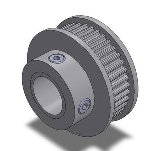 GT2 40T pulley int dia 10 mm