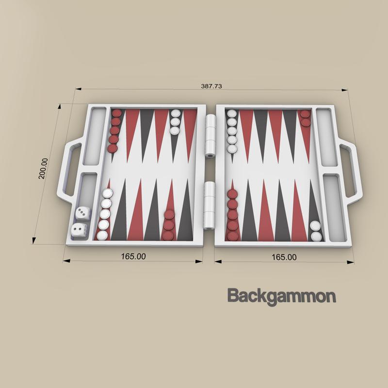 Backgammon/tric trac/tavla