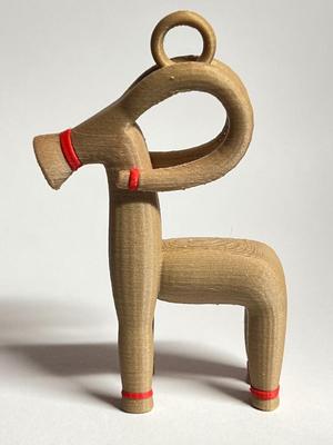 Yule Goat Gävlebocken Ornament