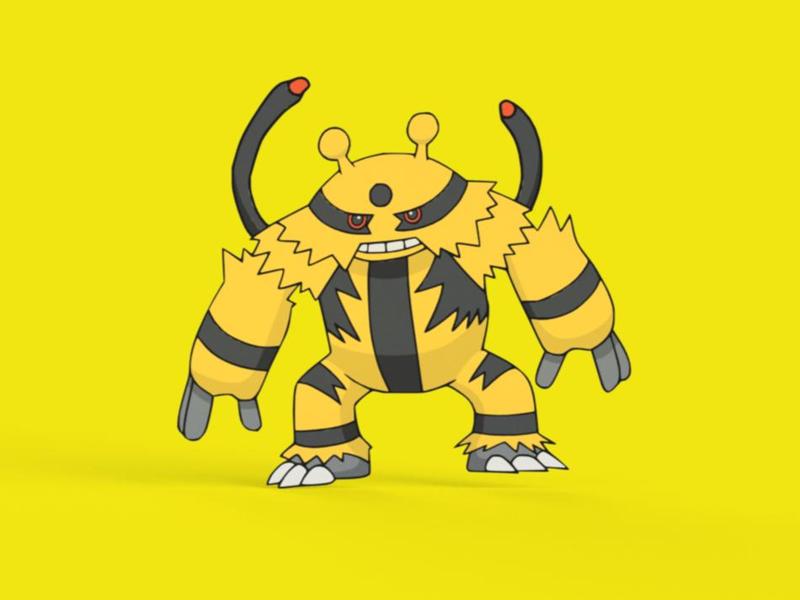 Electivire Wall Art