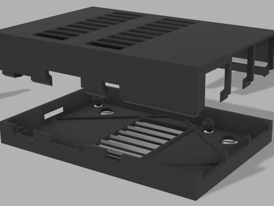 Raspberry Pi 2 Snap Shut Case