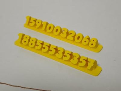 Parking Number Plate Customizable