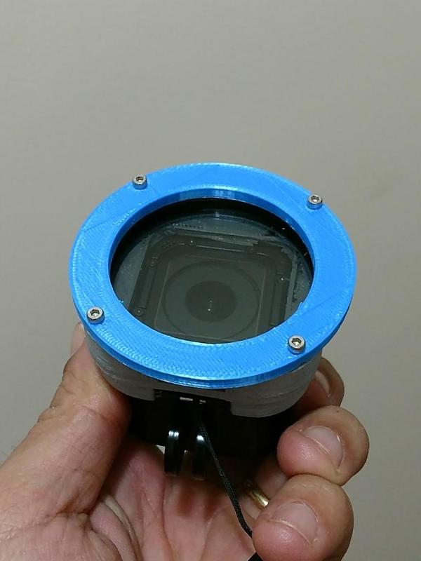 GoPro Session 52mm polarized filter adapter