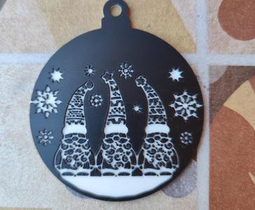 Christmas Ornaments in 2D