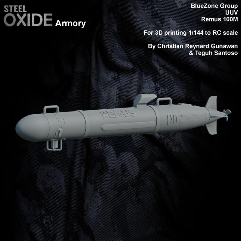 Unmanned Underwater Vehicle Remus 110M mine countermeasures