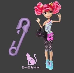 Howleen Wolf, Earrings, Monster High.