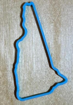 New Hampshire state outline