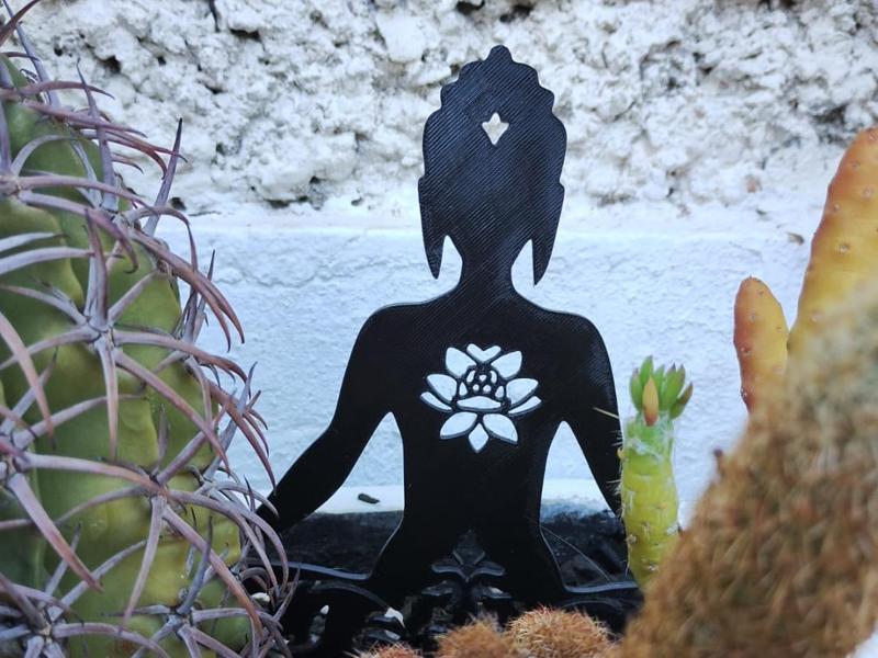 Decorative yoga ornament for vases