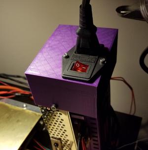 QU-BD Power Supply Cover for Plug & Switch