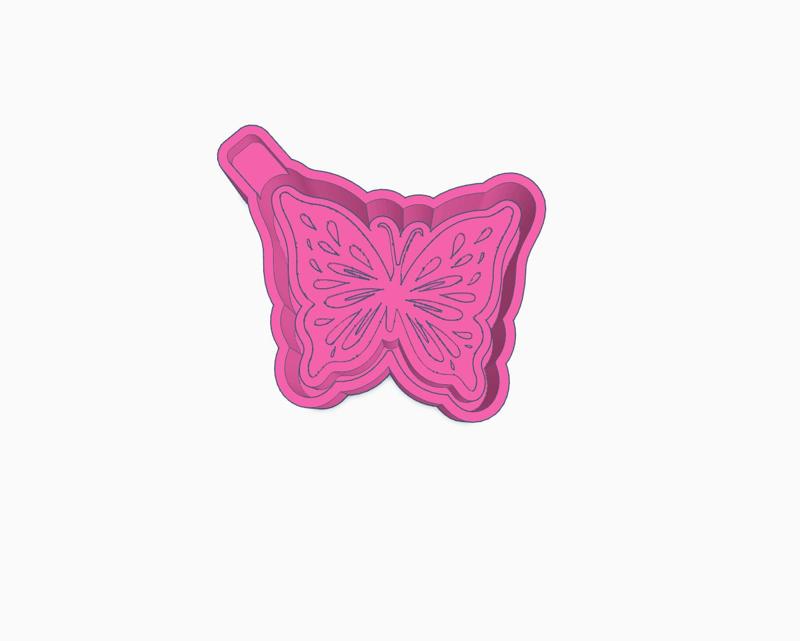 Butterfly Mold Housing STL