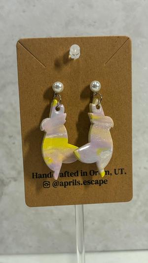 Cockatiel Polymer Clay Cutters (Mirrored)