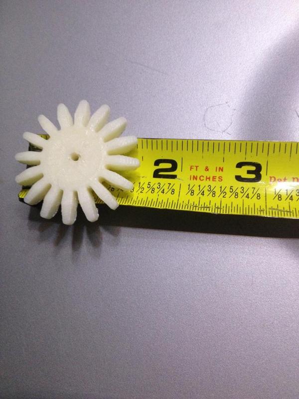 one and a half inch gear/4 inch gear