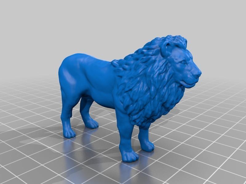 ライオン（Lion）3Dデータ