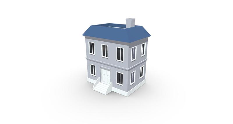 Two-Story House Building