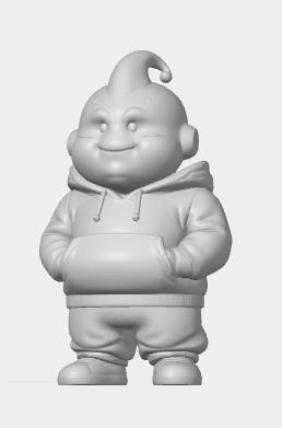 Fat Buu uban dbz sweet hooded tracksuit