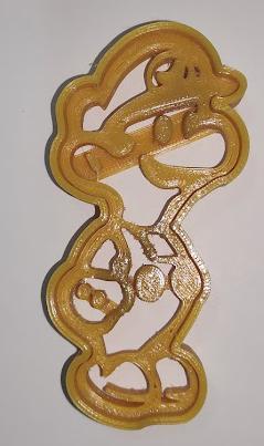 Paper Mario Cookie Cutter - Luigi