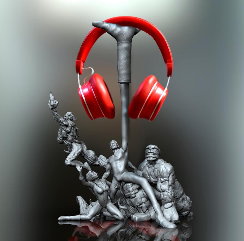 THE FANTASTIC FOUR (headphones support)