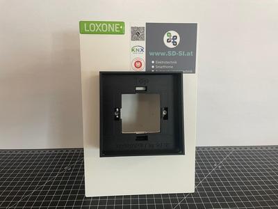 KNX MDT glass push-button Smart 2 10° wedge with dismantling protection