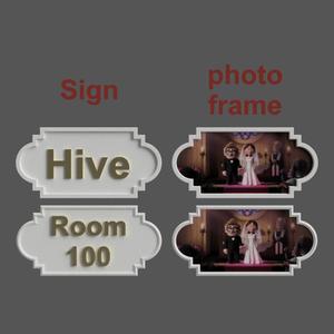sign - photo frame - pano - mirror frame planter 001
