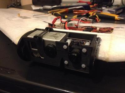 Gopro hero2 + CCD case flying wing