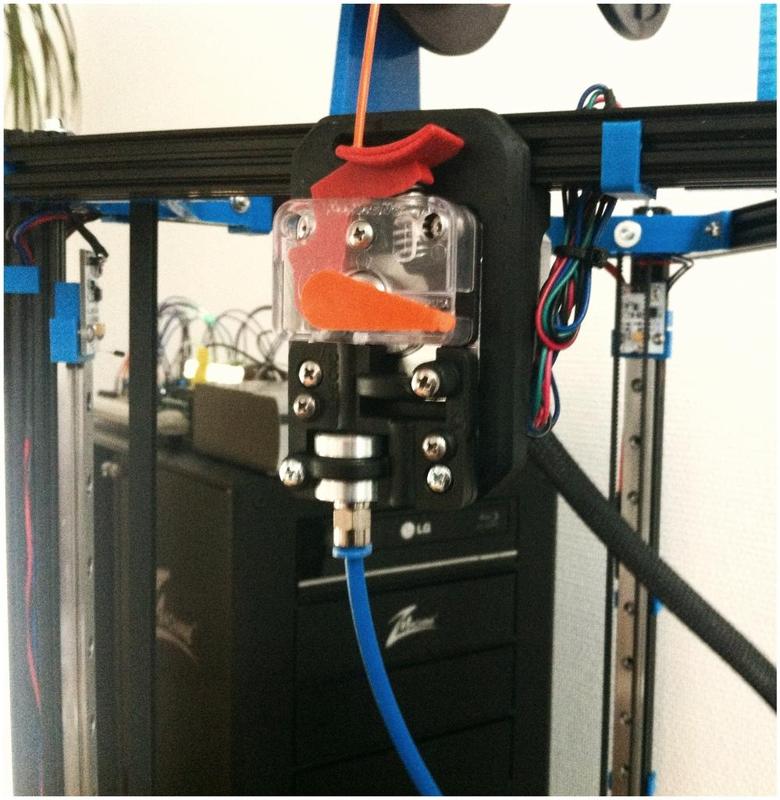 SeemeCNC's EZStruder Mount for Kossel