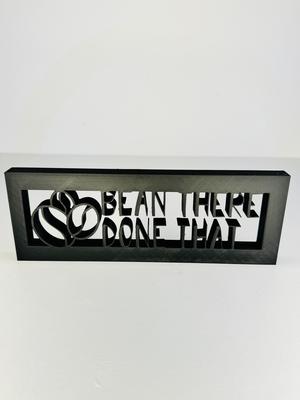 Bean There done that decorative frame