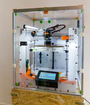 Dismountable 3D printer enclosure