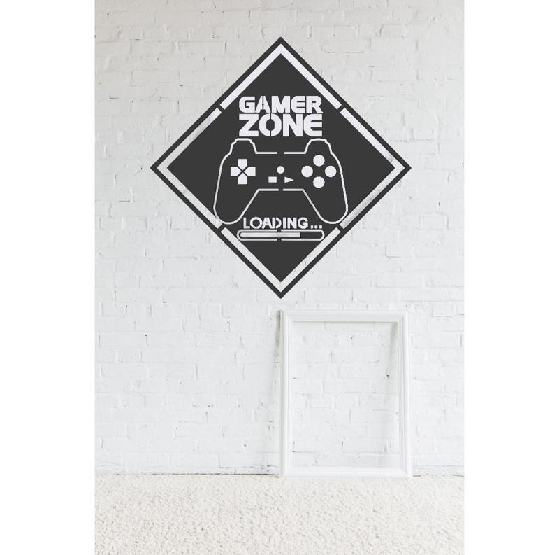 player zone wall decoration