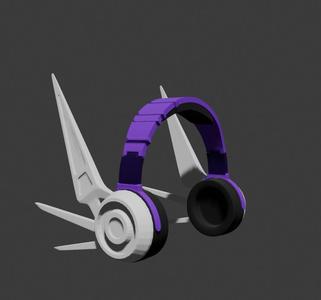 decoration for cyber fins hearing aids