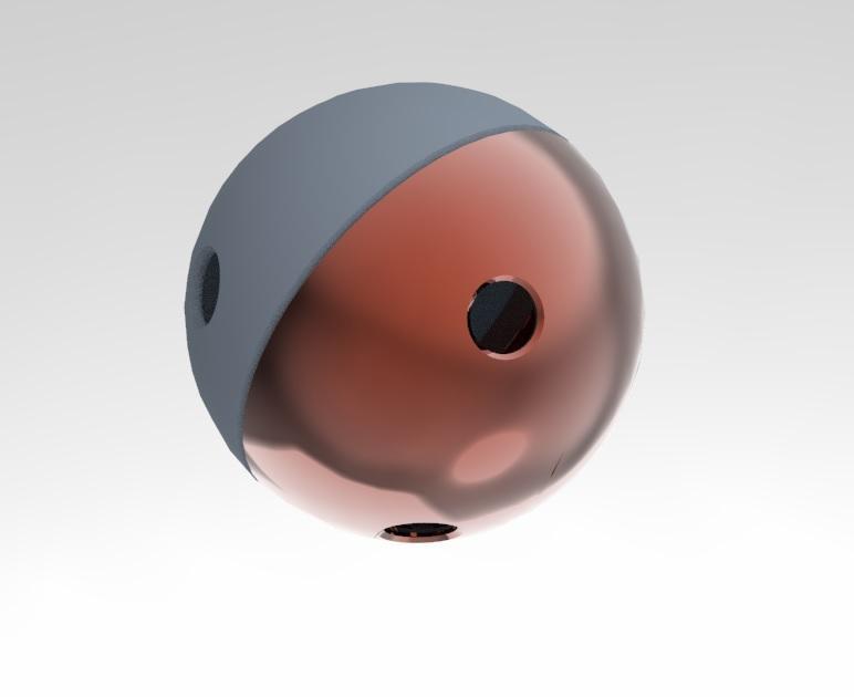 Balle distributrice de croquettes chat / Cat kibble dispensing ball