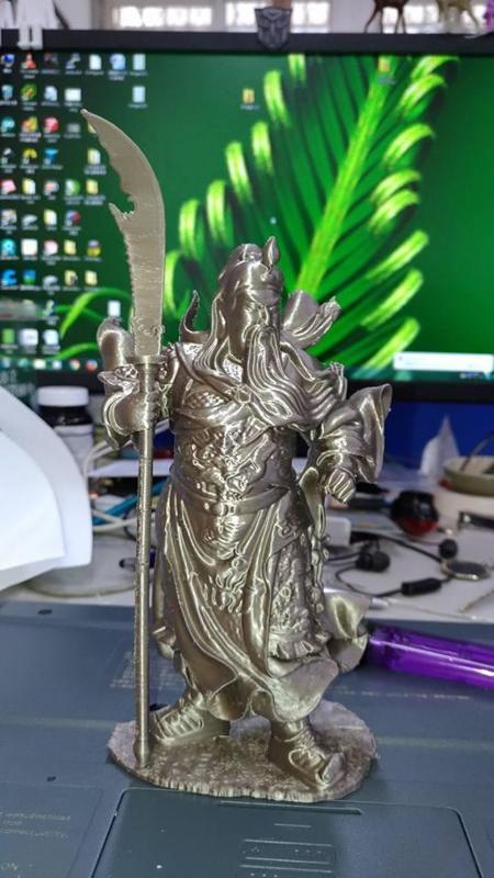 Guangon with guandou 拿關刀的關公啊update