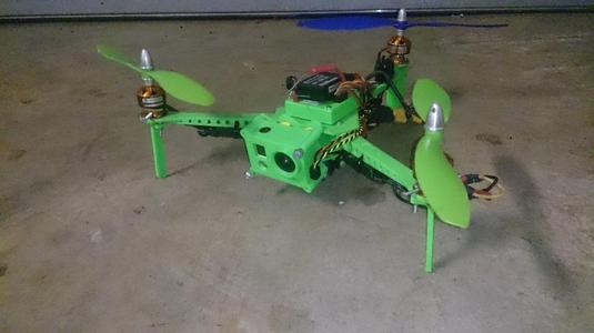 305 size Printed FPV Tricopter
