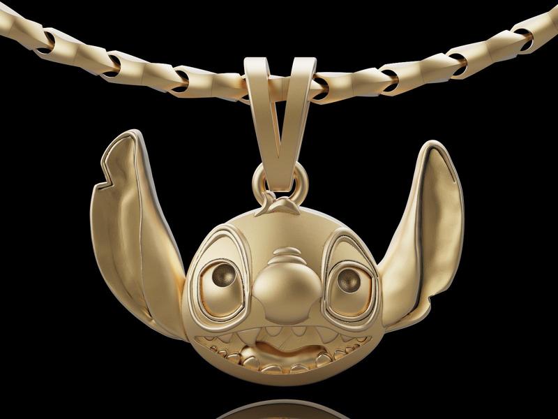 stitch pendant