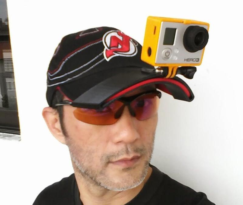 Cap mount for GoPro Hero 3 Black Edition