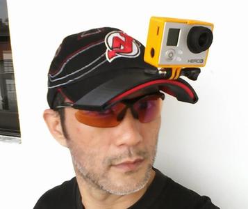 Cap mount for GoPro Hero 3 Black Edition