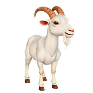 Charming Goat STL 3D Model