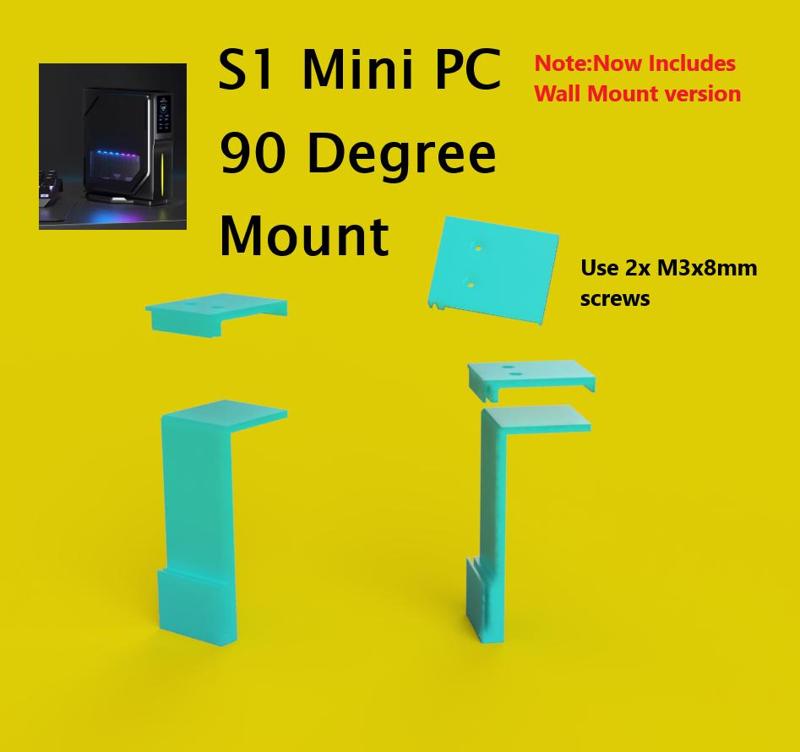 S1 Mini Pc  Mount/ wall mount
