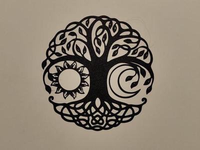 tree of life moon and sun