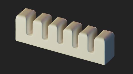 5-Port Cable Holder
